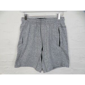 Nobull Shorts Mens Medium Gray Athletic Training Gym 9" Inseam Zip Pockets